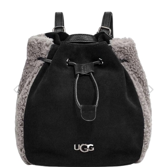 UGG Handbags - UGG Women's Black and Gray Backpack